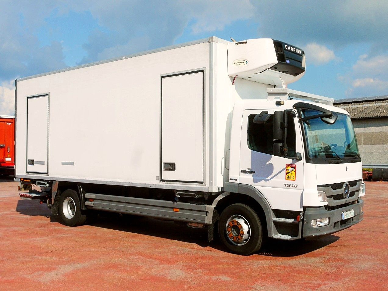 Mercedes-Benz 1518 ATEGO KUHLKOFER CARRIER SUPRA 850 Mult LUFT - Refrigerator truck: picture 2 Mercedes-Benz 1518 ATEGO KUHLKOFER CARRIER SUPRA 850 Mult LUFT - Refrigerator truck: picture 2