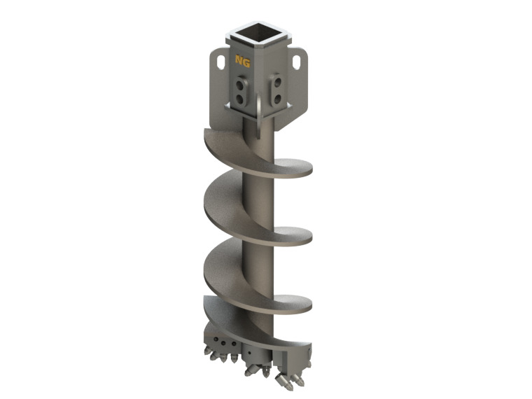 AUGER DRIVE ATTACHMENTS - Auger for Excavator: picture 1 AUGER DRIVE ATTACHMENTS - Auger for Excavator: picture 1