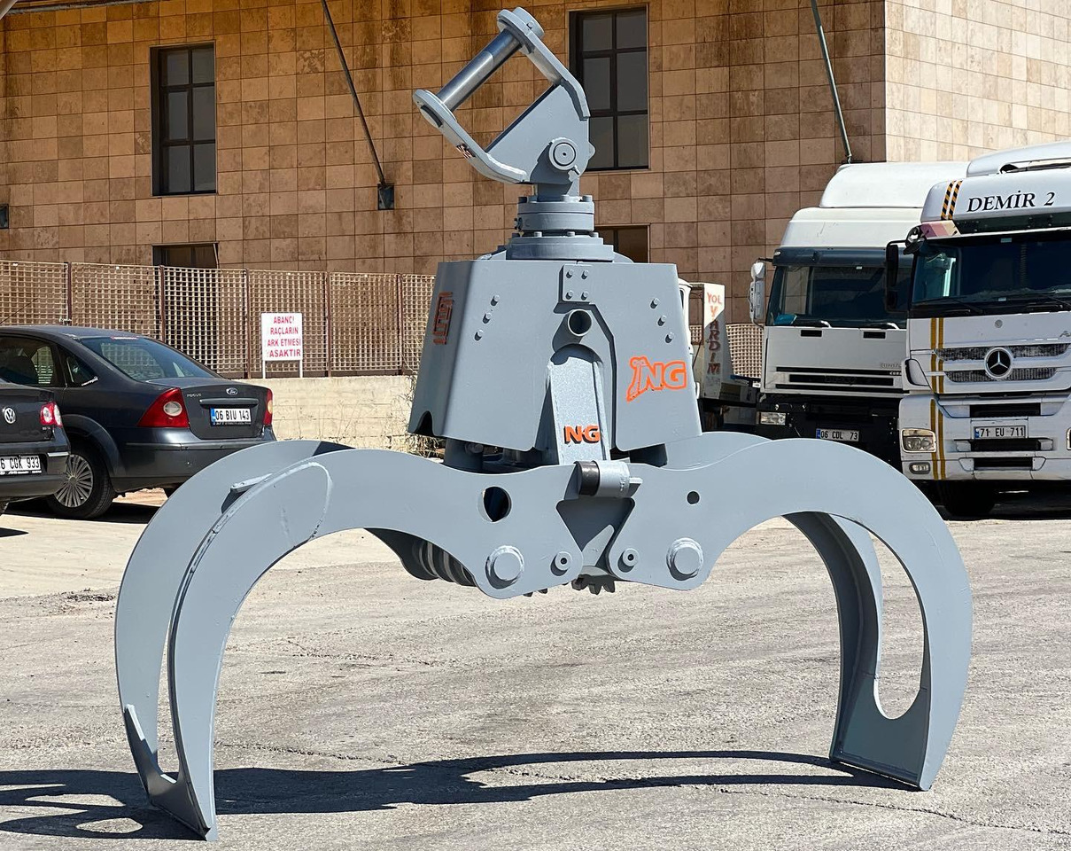 NG TIMBER GRAPPLE - FUCHS,SENNEBOGEN,LIEBHERR,MANTSINEN - Clamp for Excavator: picture 1 NG TIMBER GRAPPLE - FUCHS,SENNEBOGEN,LIEBHERR,MANTSINEN - Clamp for Excavator: picture 1