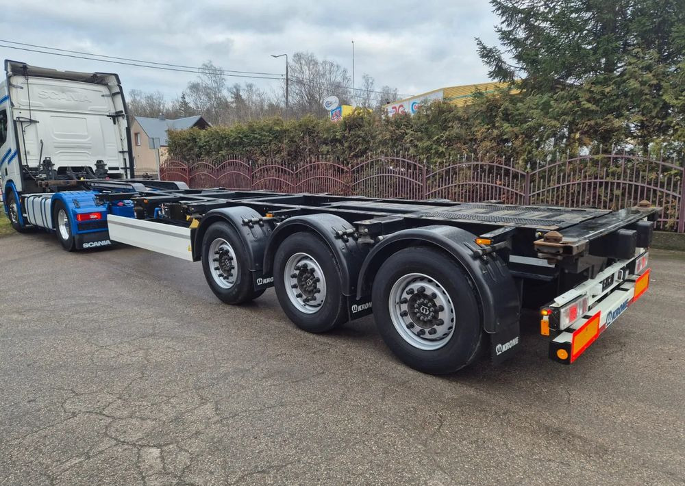 Krone Podkontenerowa - Container transporter/ Swap body semi-trailer: picture 1 Krone Podkontenerowa - Container transporter/ Swap body semi-trailer: picture 1