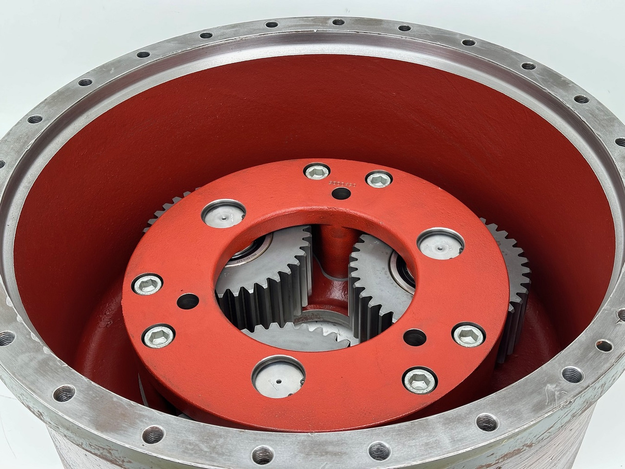 Final drive for Construction machinery Liebherr Abtriebsglocke ID-Nr.90006899 mit Planetenrad ID-Nr.944428403. Typ:FAT500F522-FAT500F528-FAT500F529-FAT500F559. Typ:PR73605LGP,PR73605XL,PR7363AL,PR7364FLGP,PR736LGP,PR736XL. #90006899.31.07#: picture 6 Final drive for Construction machinery Liebherr Abtriebsglocke ID-Nr.90006899 mit Planetenrad ID-Nr.944428403. Typ:FAT500F522-FAT500F528-FAT500F529-FAT500F559. Typ:PR73605LGP,PR73605XL,PR7363AL,PR7364FLGP,PR736LGP,PR736XL. #90006899.31.07#: picture 6