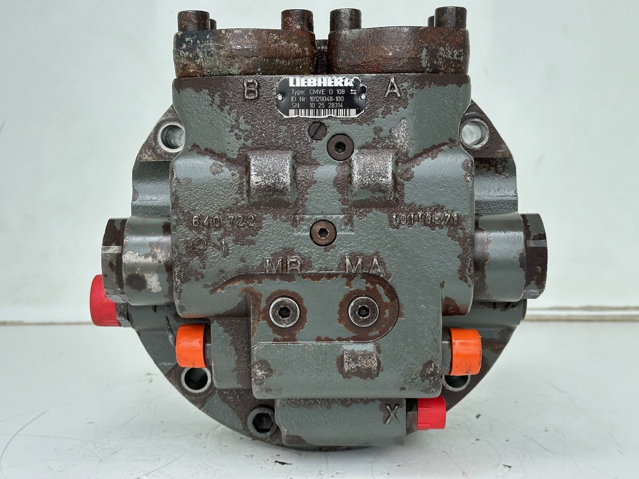 Hydraulic motor for Construction machinery Liebherr Hydraulikeinbaumotor CMVE O 108.  ID-Nr.10118562 - ID-Nr.10132610 - ID-Nr.10129048. LOS1916, LOS916, LOS926, R906, R916, R918, R920, R922, R924, R926COMP, R926, R936. #28314#: picture 9