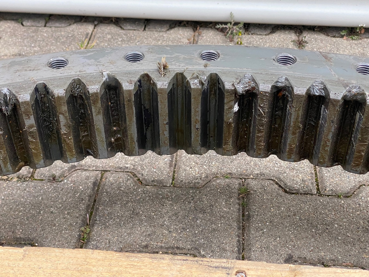 Slewing ring for Crawler excavator Liebherr Kugeldrehverbindung ID-Nr.90217104. Typ:KUD44VJ023.   R926 K-LC.   #11355#: picture 8