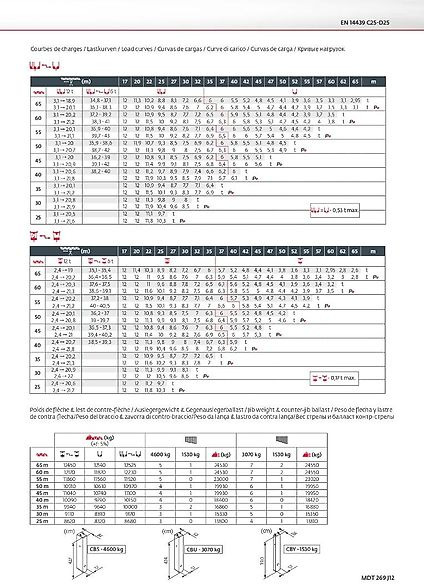 Potain MDT 269 J 12 - Tower crane: picture 5 Potain MDT 269 J 12 - Tower crane: picture 5