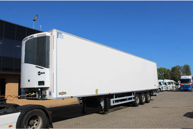 Chereau * THERMO KING * SLXI 300 * SAFE AXLE * - Refrigerator semi-trailer: picture 1 Chereau * THERMO KING * SLXI 300 * SAFE AXLE * - Refrigerator semi-trailer: picture 1