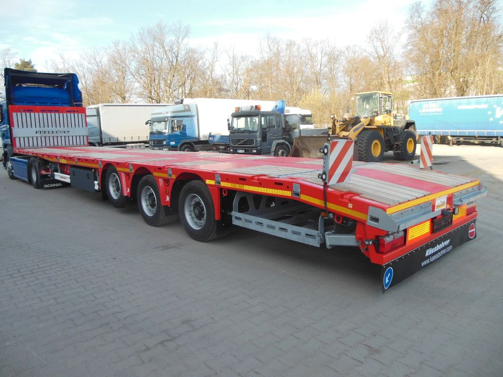 Kässbohrer K.SPA.M3, PLATTFORM MEGA TELESKOP 7M, SOFORT!!! - Low loader semi-trailer: picture 4 Kässbohrer K.SPA.M3, PLATTFORM MEGA TELESKOP 7M, SOFORT!!! - Low loader semi-trailer: picture 4