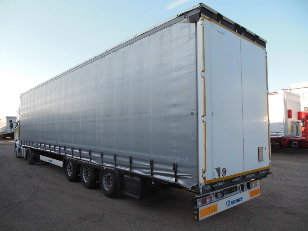Krone SD, LOWDECK, SAF, LIFTACHSE - Curtainsider semi-trailer: picture 2 Krone SD, LOWDECK, SAF, LIFTACHSE - Curtainsider semi-trailer: picture 2