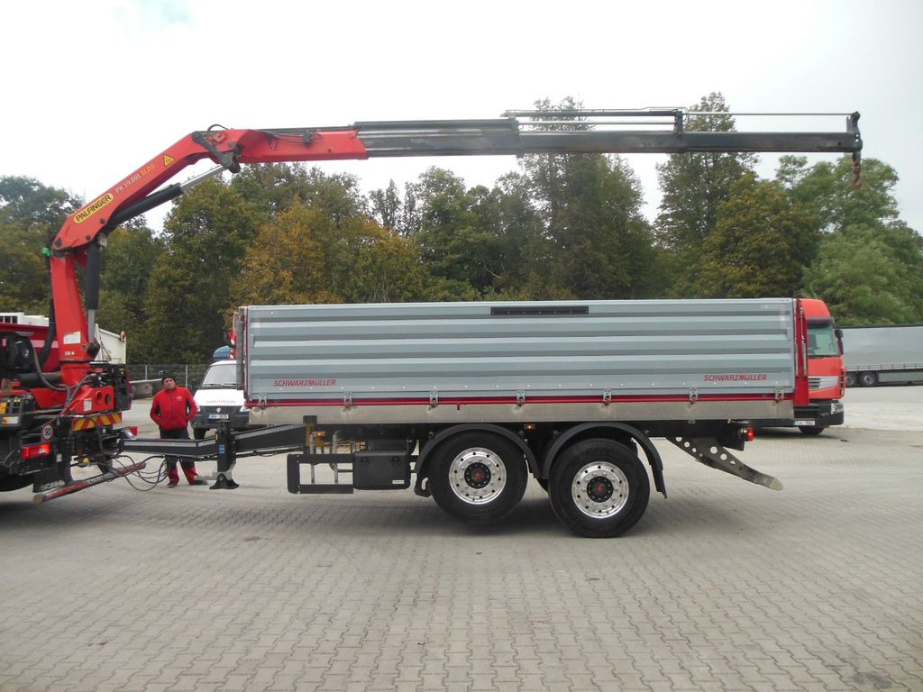 Tipper, Crane truck Scania R 580,8X4,KIPPER,BORDMATIC,PALFINGER PK 19.001: picture 17
