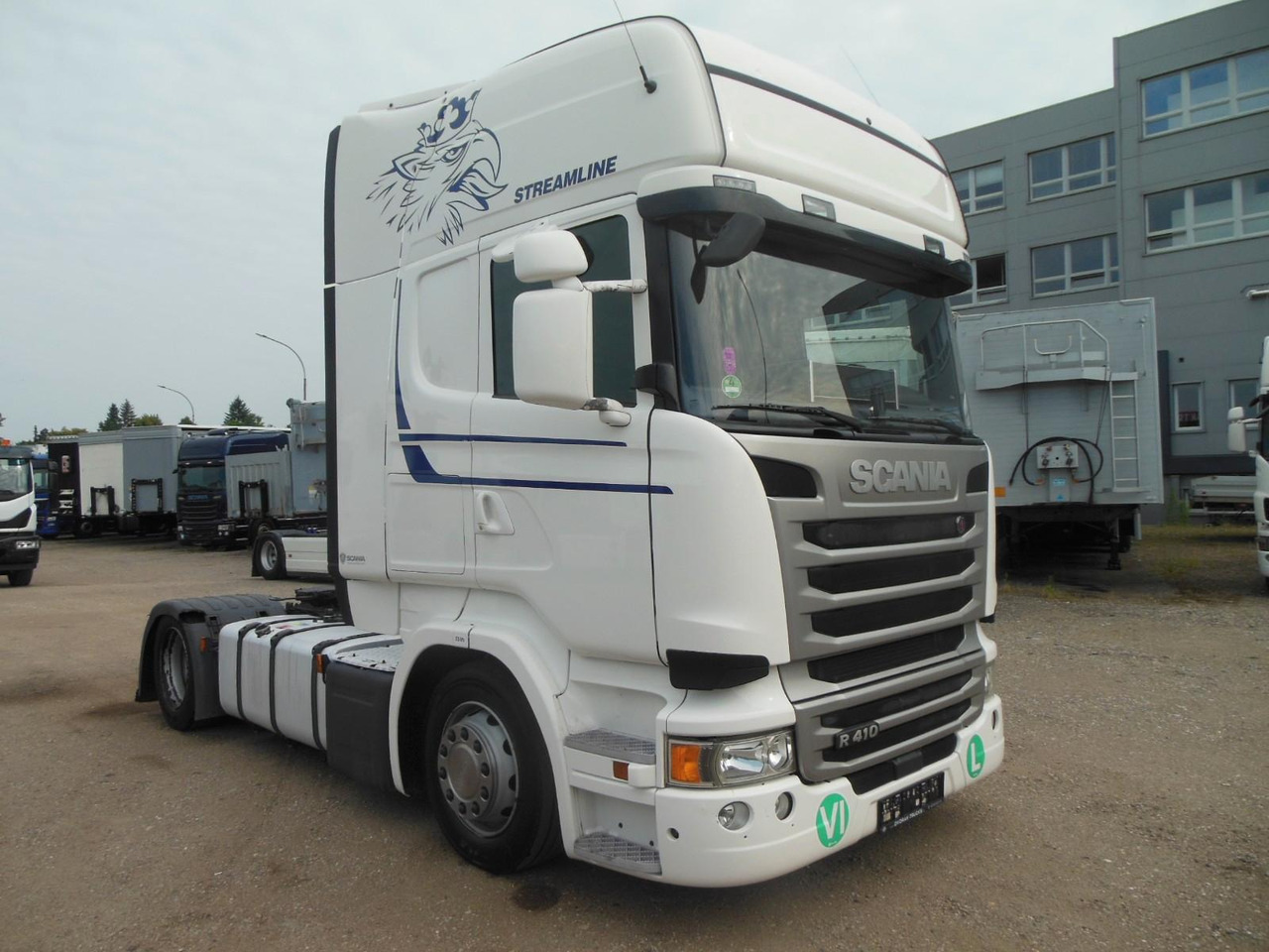 Scania R410, LOWDECK, RETARDER, TOP STAND Scania R410, LOWDECK, RETARDER, TOP STAND - Tractor unit: picture 2 Scania R410, LOWDECK, RETARDER, TOP STAND Scania R410, LOWDECK, RETARDER, TOP STAND - Tractor unit: picture 2