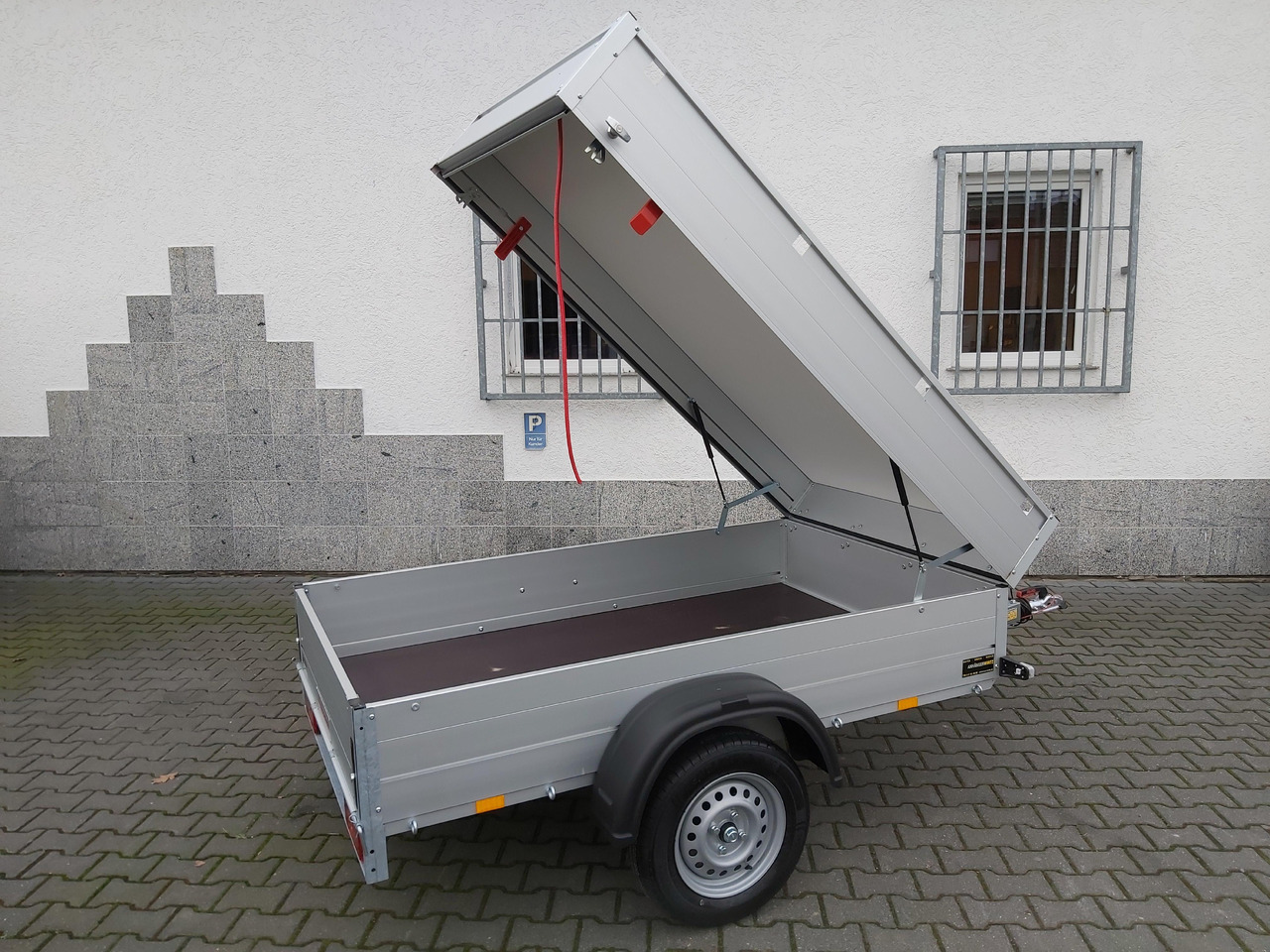 ALUBOXX Deckelanhänger GTB 750 HT 211x126x48 (XS) 750kg Winter Aktion - Car trailer: picture 5 ALUBOXX Deckelanhänger GTB 750 HT 211x126x48 (XS) 750kg Winter Aktion - Car trailer: picture 5
