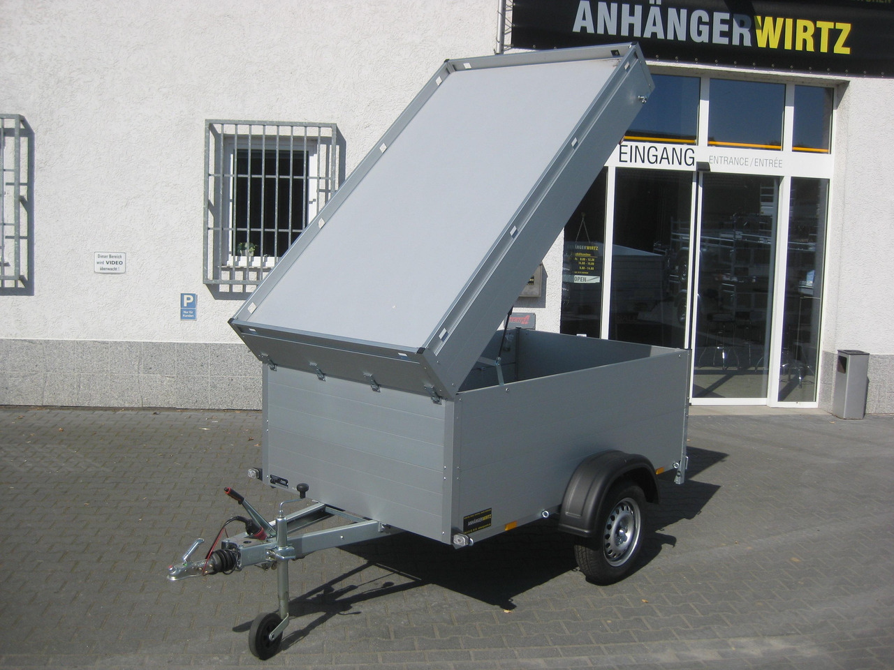 ALUBOXX Deckelanhänger GTB 750 VT1 211x126x83cm (XS) 750kg - Car trailer: picture 1 ALUBOXX Deckelanhänger GTB 750 VT1 211x126x83cm (XS) 750kg - Car trailer: picture 1