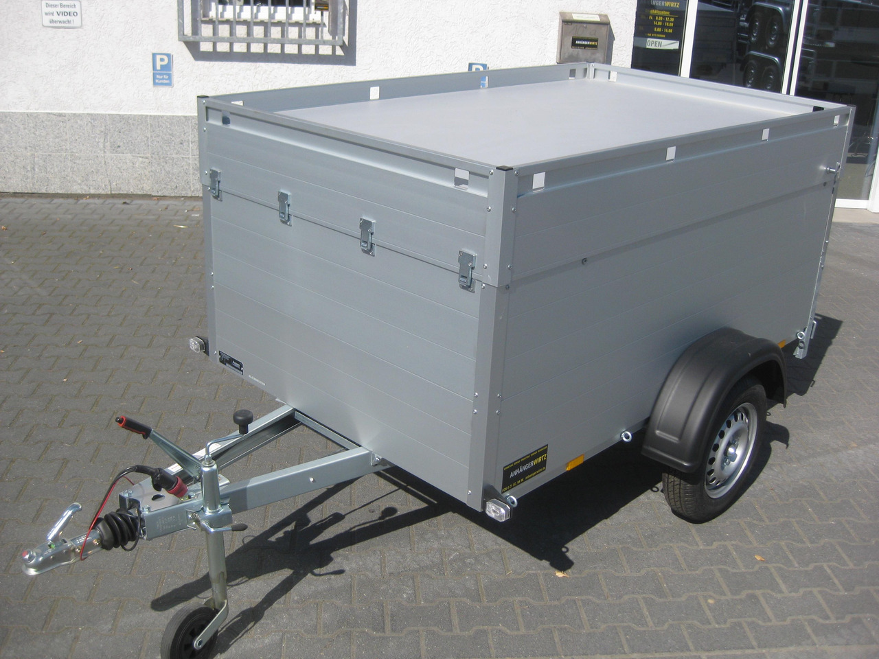 ALUBOXX Deckelanhänger GTB 750 VT1 211x126x83cm (XS) 750kg - Car trailer: picture 2 ALUBOXX Deckelanhänger GTB 750 VT1 211x126x83cm (XS) 750kg - Car trailer: picture 2