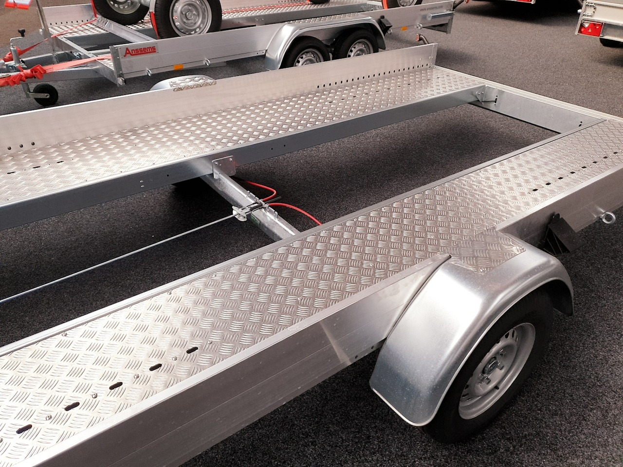 Anssems AMT ECO 1300 light 340x180x18cm (L) 1300kg - Autotransporter trailer: picture 4 Anssems AMT ECO 1300 light 340x180x18cm (L) 1300kg - Autotransporter trailer: picture 4