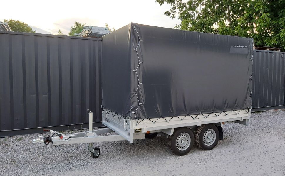Anssems Hochlader PSX - S 2000 305x153x30cm 180cm Hochplane grau (M) 2000kg Aktion - Curtainsider trailer: picture 1 Anssems Hochlader PSX - S 2000 305x153x30cm 180cm Hochplane grau (M) 2000kg Aktion - Curtainsider trailer: picture 1