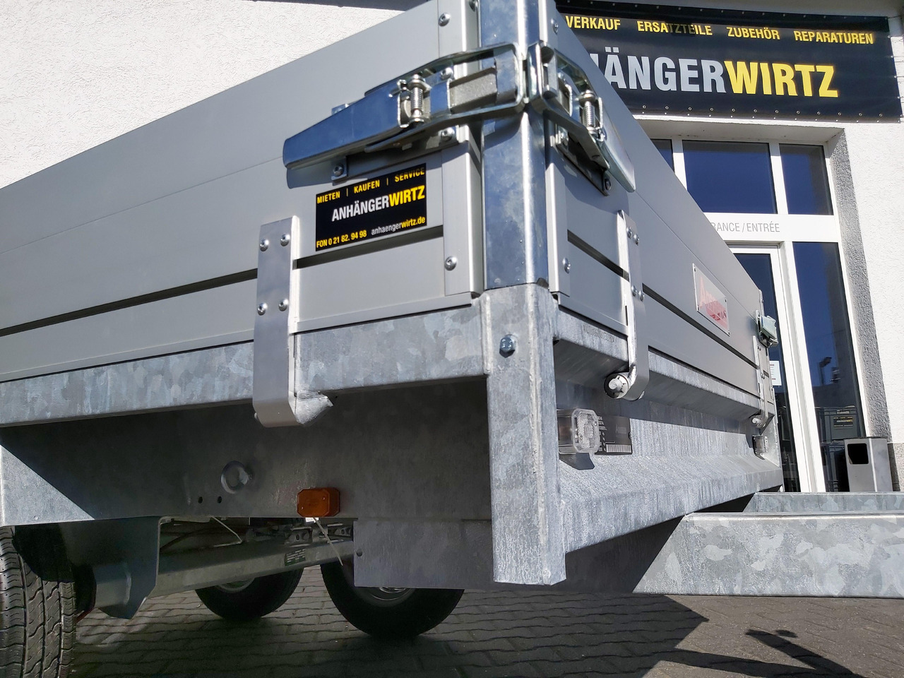 Anssems Hochlader PSX - S 2500 305x153x30cm (M) 2500kg preorder Aktion online - Dropside/ Flatbed trailer: picture 5 Anssems Hochlader PSX - S 2500 305x153x30cm (M) 2500kg preorder Aktion online - Dropside/ Flatbed trailer: picture 5