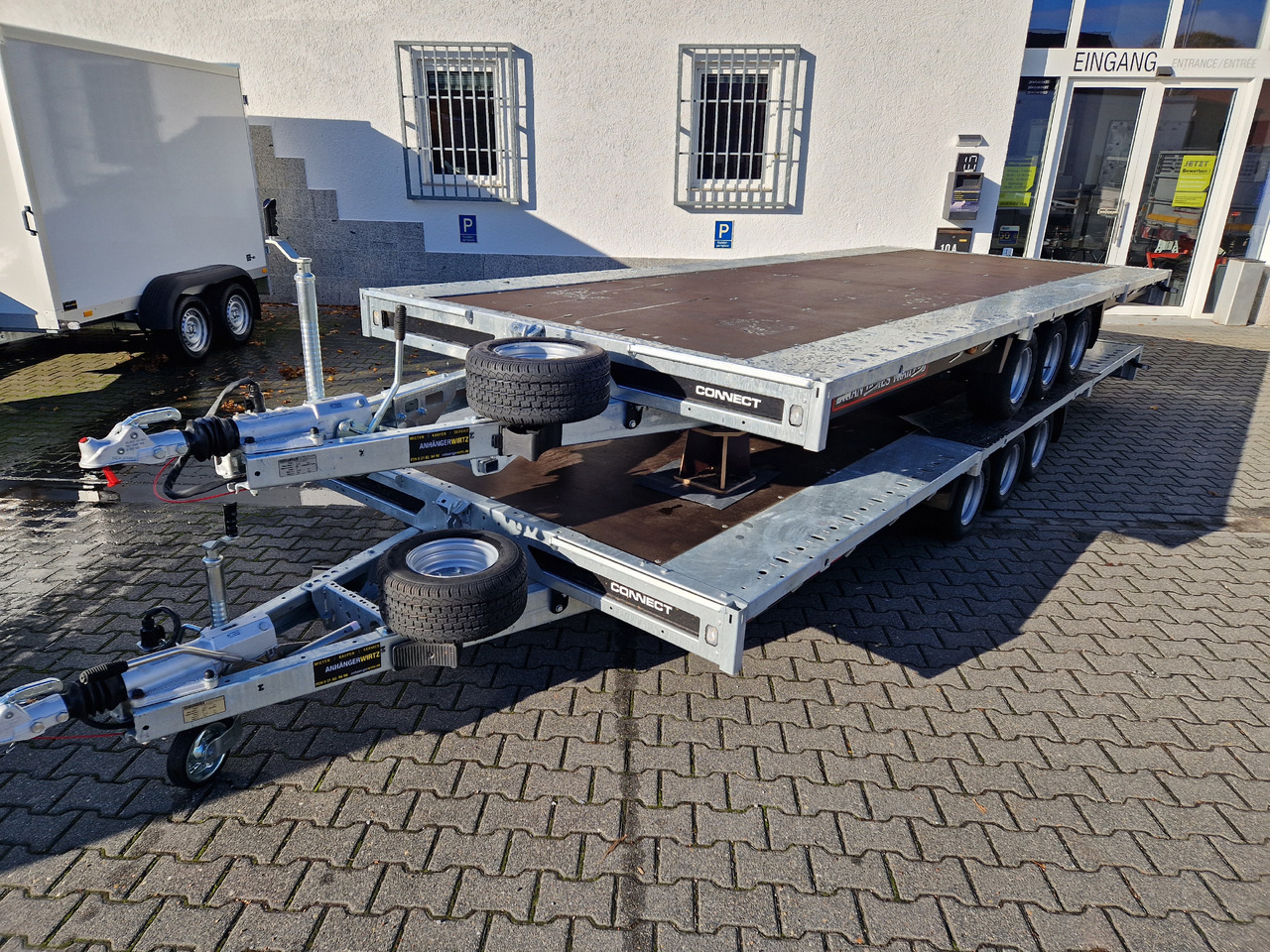 Brian James Trailer Connect 550x229cm blackline Plattform Tridem 10" 3500kg (XXL) - Dropside/ Flatbed trailer: picture 3 Brian James Trailer Connect 550x229cm blackline Plattform Tridem 10" 3500kg (XXL) - Dropside/ Flatbed trailer: picture 3