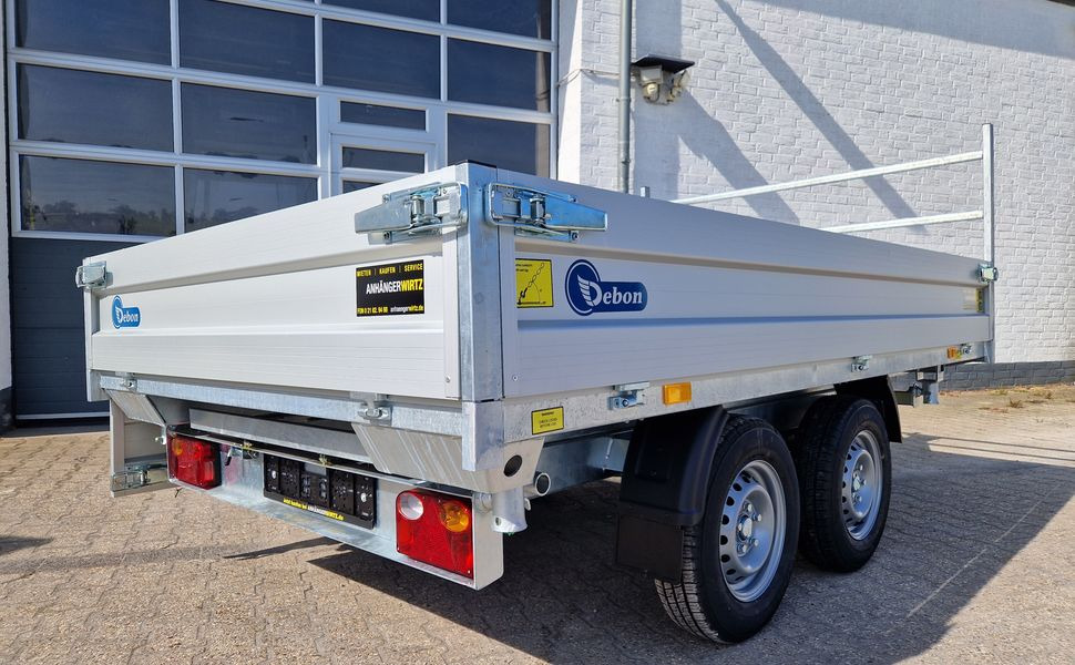 Cheval Liberte Debon Kipper PW 1.2 LUX Elektro 304x155x30cm 2000kg Modell 2024 - Tipper trailer: picture 1 Cheval Liberte Debon Kipper PW 1.2 LUX Elektro 304x155x30cm 2000kg Modell 2024 - Tipper trailer: picture 1