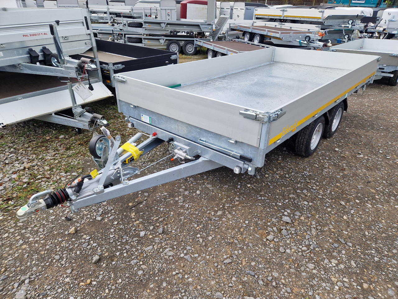 Kipper 4020 406x200x30cm Elektrisch+Notpumpe Rampen Stützen LfH 72 (XL) 3500kg - Tipper trailer: picture 2 Kipper 4020 406x200x30cm Elektrisch+Notpumpe Rampen Stützen LfH 72 (XL) 3500kg - Tipper trailer: picture 2