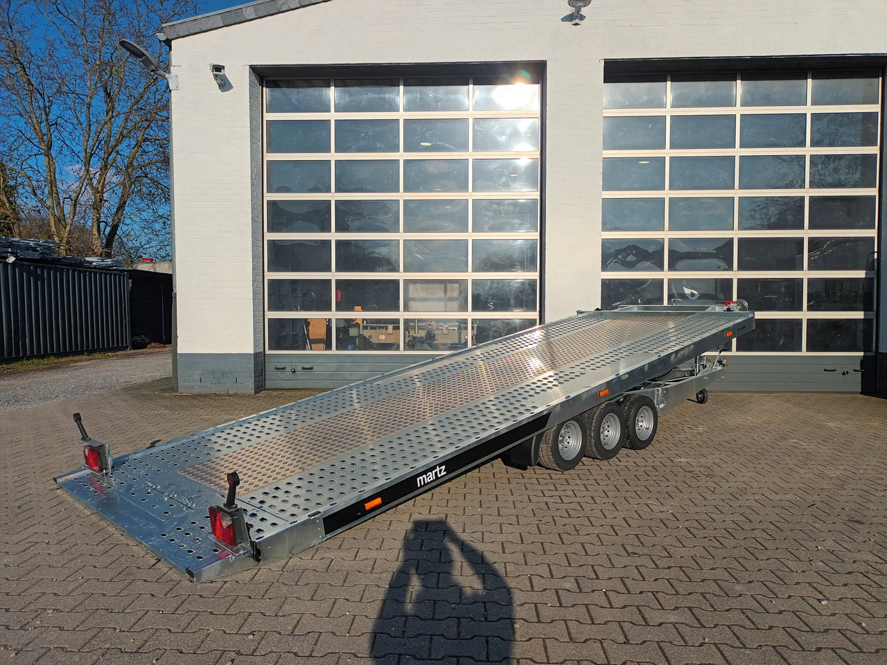 Martz Cartrailer GT KIPP 580/3 3,5T 580x215cm Profi Lohr Stahl & Aluboden Tridem 10" 3500kg 100km/H - Autotransporter trailer: picture 2 Martz Cartrailer GT KIPP 580/3 3,5T 580x215cm Profi Lohr Stahl & Aluboden Tridem 10" 3500kg 100km/H - Autotransporter trailer: picture 2