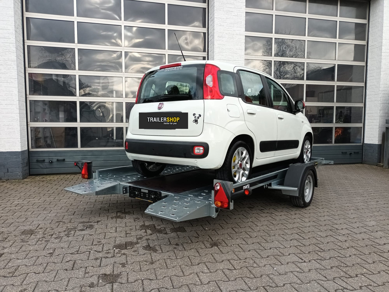 Martz Kleinfahrzeug Multi Tieflader 350x180cm 1800kg 100km/H - Plant trailer: picture 1 Martz Kleinfahrzeug Multi Tieflader 350x180cm 1800kg 100km/H - Plant trailer: picture 1