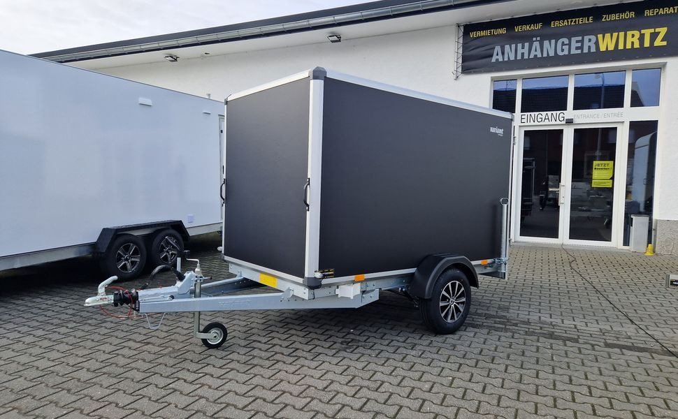 Variant B715 C2 Edition black 258x148x157cm Alufelgen dark 750kg gebremst 100 km/H black deal - Closed box trailer: picture 1 Variant B715 C2 Edition black 258x148x157cm Alufelgen dark 750kg gebremst 100 km/H black deal - Closed box trailer: picture 1