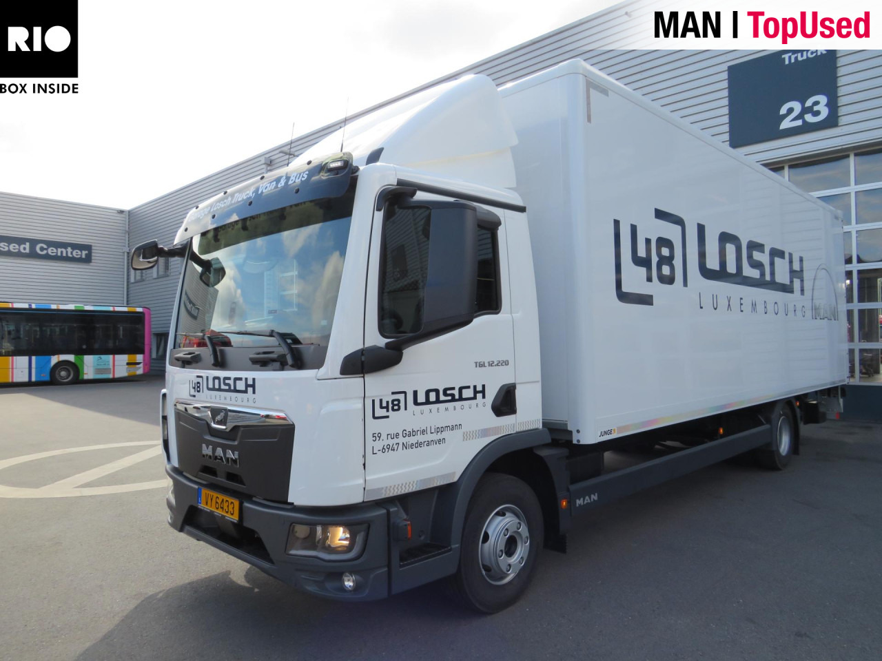 MAN TGL 12.220 4x2 BL CH JUNGE Koffer DHOLLANDIA LBW - Box truck: picture 1 MAN TGL 12.220 4x2 BL CH JUNGE Koffer DHOLLANDIA LBW - Box truck: picture 1