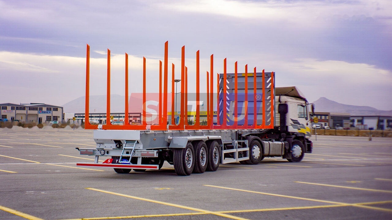 STU 1 UNIT STOCKS - 3 SAF AXLE TIMBER TRAILER - Timber semi-trailer: picture 2 STU 1 UNIT STOCKS - 3 SAF AXLE TIMBER TRAILER - Timber semi-trailer: picture 2