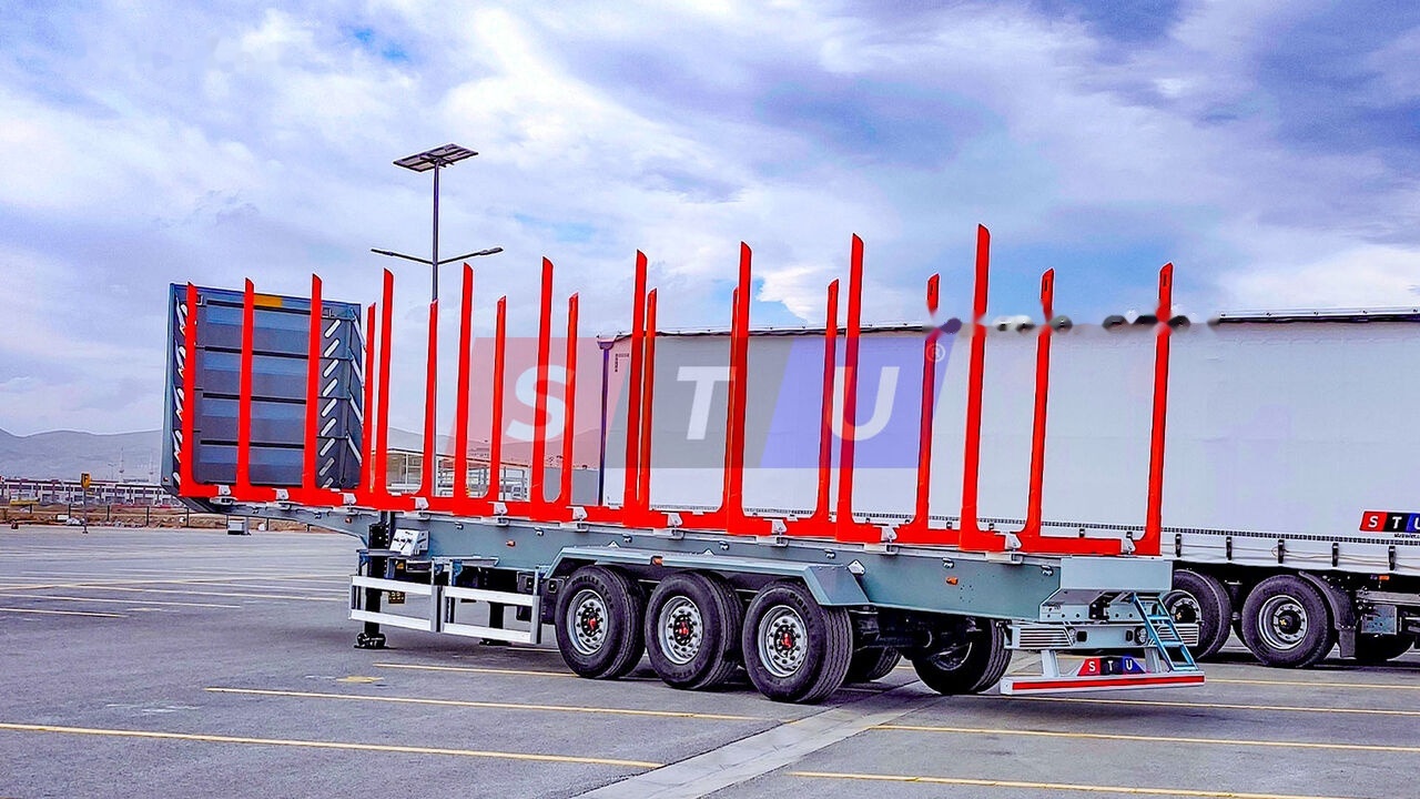 STU 1 UNIT STOCKS - 3 SAF AXLE TIMBER TRAILER - Timber semi-trailer: picture 3 STU 1 UNIT STOCKS - 3 SAF AXLE TIMBER TRAILER - Timber semi-trailer: picture 3