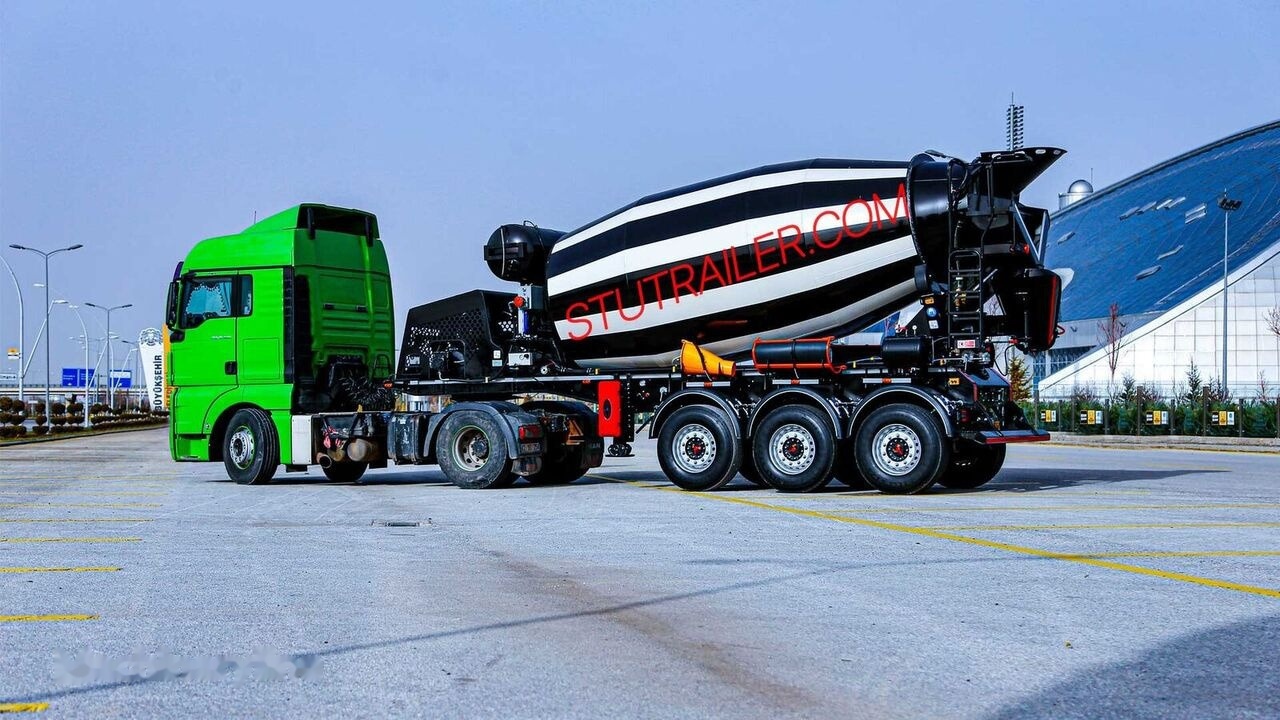 STU 14,7M3 MIXER TRAILER - Concrete mixer semi-trailer: picture 2 STU 14,7M3 MIXER TRAILER - Concrete mixer semi-trailer: picture 2