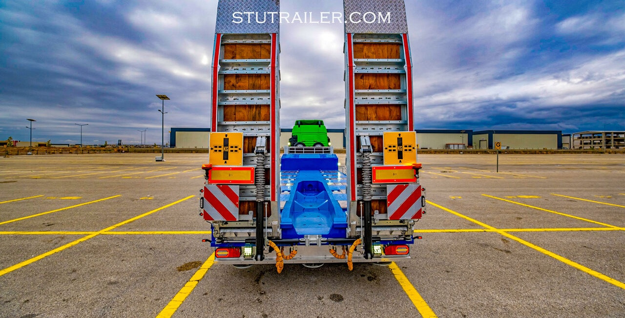 STU 5 Axle Hydraulic Steering Lowbed - Low loader semi-trailer: picture 5 STU 5 Axle Hydraulic Steering Lowbed - Low loader semi-trailer: picture 5