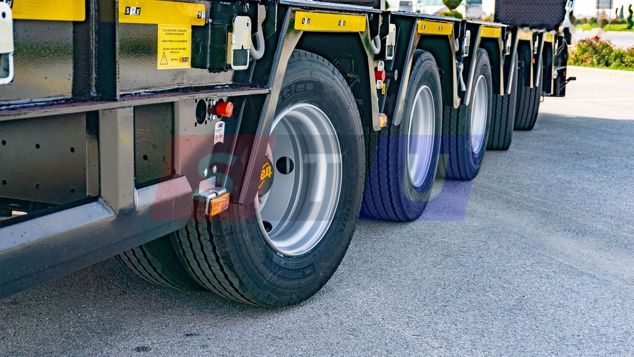 New Low loader semi-trailer STU 5 Axle Lowbed / Extendable: picture 10