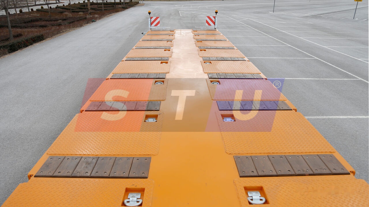 STU 8 AXLE LOWBED- HYDRAULIC STEERING AXLES / 8 ESSİEUX SURBAISSES-E - Low loader semi-trailer: picture 5 STU 8 AXLE LOWBED- HYDRAULIC STEERING AXLES / 8 ESSİEUX SURBAISSES-E - Low loader semi-trailer: picture 5