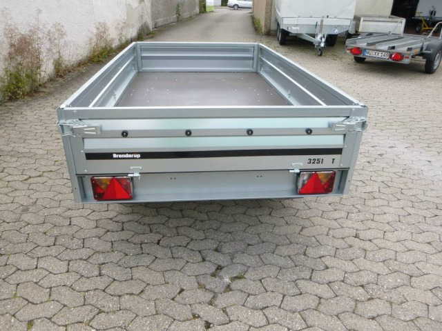 Brenderup 3251STB1300, 1000 kg, Stahl Hochlader, 2500 x 1420 x 350 mm - Car trailer: picture 2 Brenderup 3251STB1300, 1000 kg, Stahl Hochlader, 2500 x 1420 x 350 mm - Car trailer: picture 2