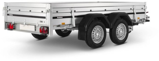 Brenderup Tieflader 2300S Stahl, 2,0 to. 3010x1530x400mm - Car trailer: picture 4 Brenderup Tieflader 2300S Stahl, 2,0 to. 3010x1530x400mm - Car trailer: picture 4