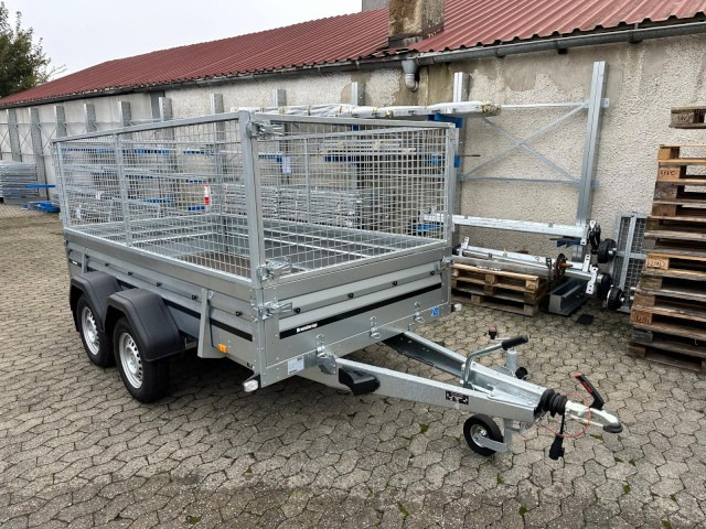 Brenderup Tieflader 2300S Stahl mit Laubgitter, 2,0 to. 3010x1530x400mm - Car trailer: picture 1 Brenderup Tieflader 2300S Stahl mit Laubgitter, 2,0 to. 3010x1530x400mm - Car trailer: picture 1