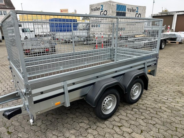 Brenderup Tieflader 2300S Stahl mit Laubgitter, 2,0 to. 3010x1530x400mm - Car trailer: picture 4 Brenderup Tieflader 2300S Stahl mit Laubgitter, 2,0 to. 3010x1530x400mm - Car trailer: picture 4