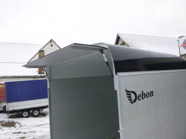 New Closed box trailer Cheval Liberte Debon Roadster 500 Alu +​ Türe 2000 kg, 100 km/h, 320x167x200cm: picture 11