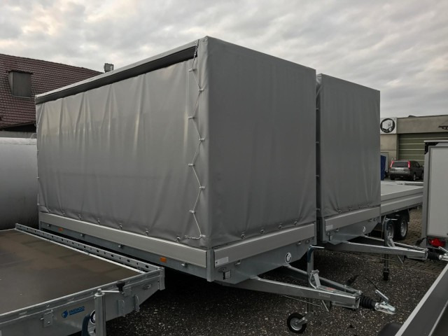 Hapert Azure H-2 Hochlader mit Hochplane 200 cm Lichte Höhe, mit Schiebeplane, 4050 x 1800 x 300 mm, ZG 2,7 to. - Car trailer: picture 2 Hapert Azure H-2 Hochlader mit Hochplane 200 cm Lichte Höhe, mit Schiebeplane, 4050 x 1800 x 300 mm, ZG 2,7 to. - Car trailer: picture 2