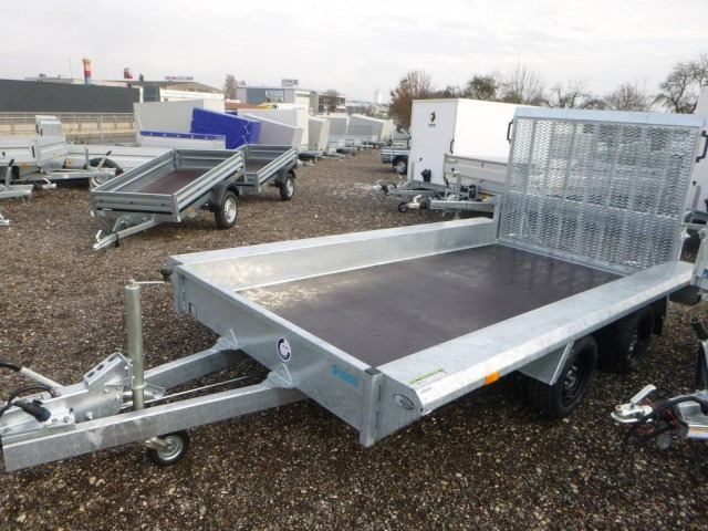 Hapert Indigo LF-2 3600 x 1740 x 200 mm, 3,5 to. Gitterrampe, 100 km/h, Parabelfederung - Car trailer: picture 4 Hapert Indigo LF-2 3600 x 1740 x 200 mm, 3,5 to. Gitterrampe, 100 km/h, Parabelfederung - Car trailer: picture 4