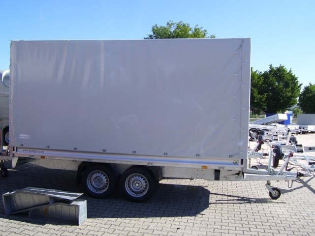 New Car trailer Humbaur HT 253118 Hochlader 2,5 to. mit Hochplane 200 cm: picture 6