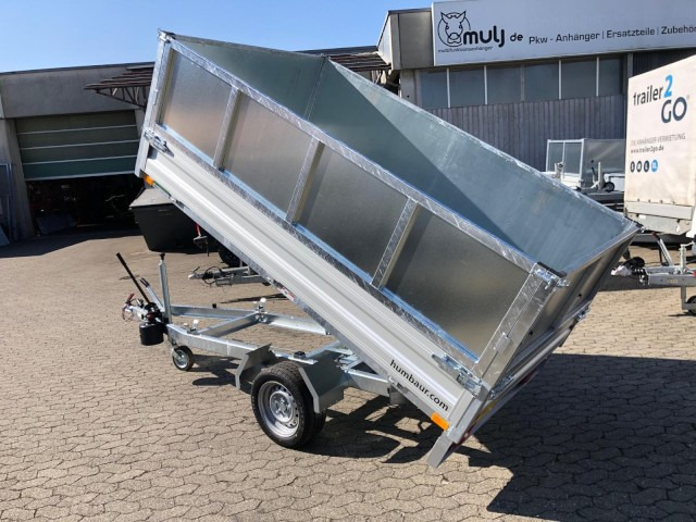 Humbaur HUK 152715 Heckkipper Blechaufsatz 1,5 t. 2680 x 1500 x 300mm - Tipper trailer: picture 1 Humbaur HUK 152715 Heckkipper Blechaufsatz 1,5 t. 2680 x 1500 x 300mm - Tipper trailer: picture 1