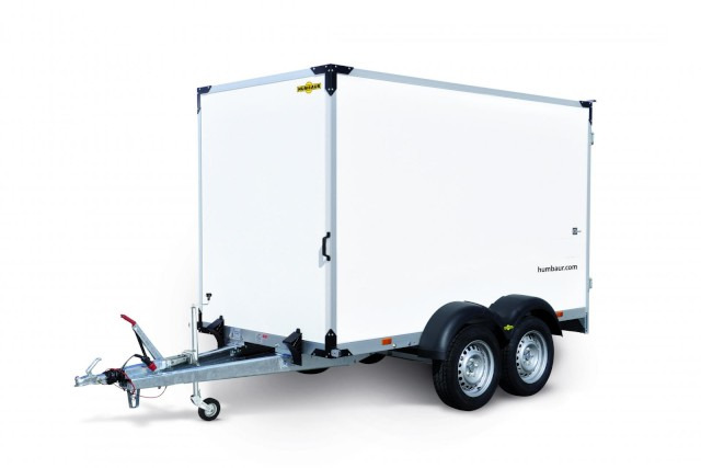New Closed box trailer Humbaur Koffer HK 253015-18P, 2,5 to. 3040x1510x1800mm, Rampe, Seitentüre: picture 6