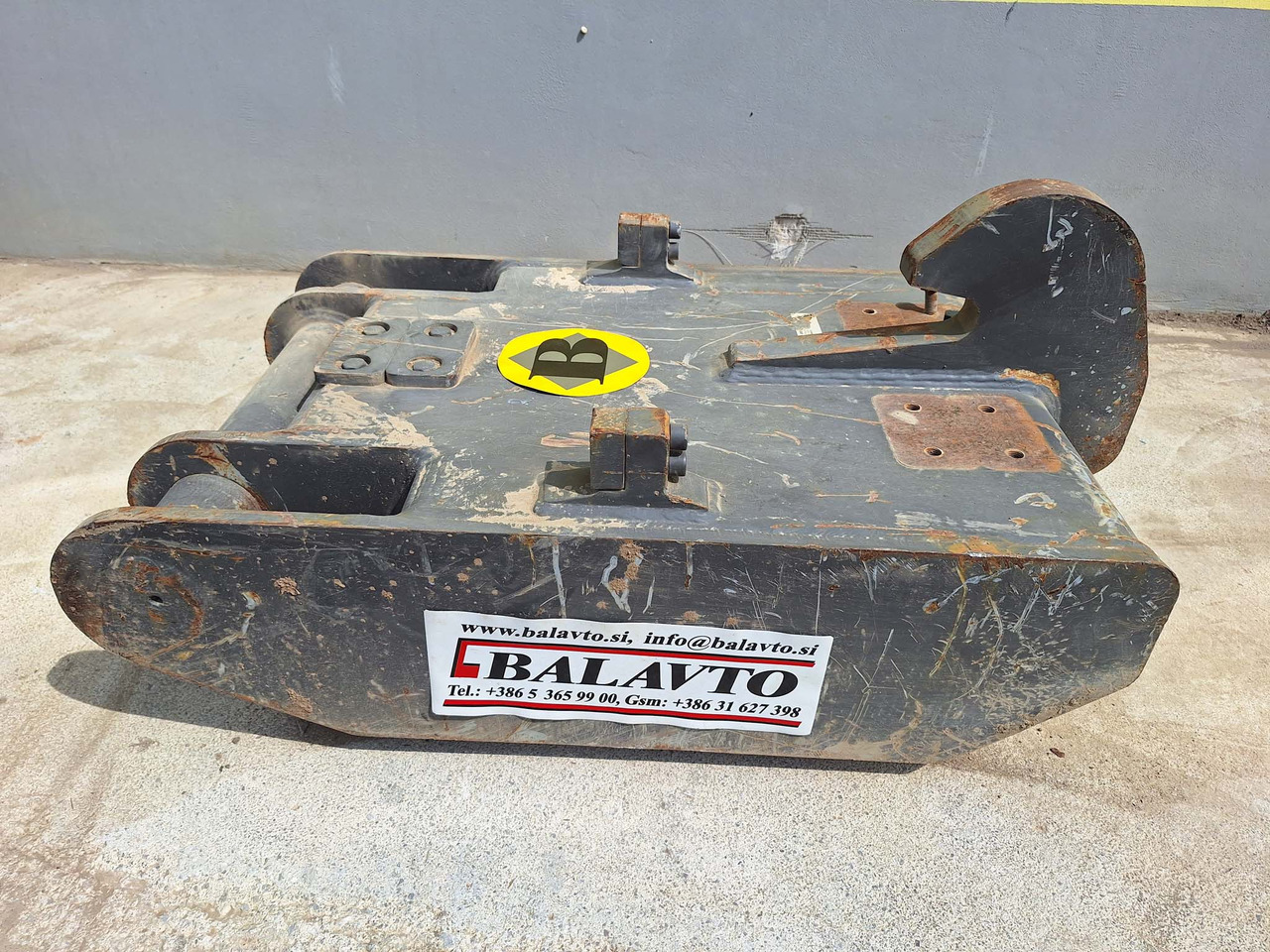 Attachment plate S3 - Quick coupler for Construction machinery: picture 2 Attachment plate S3 - Quick coupler for Construction machinery: picture 2