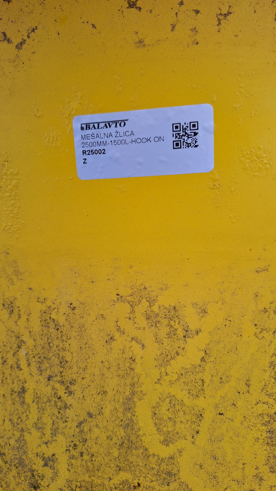 Bucket for Excavator Concrete mixing bucket 2500 mm for 12-15 ton excavators: picture 6