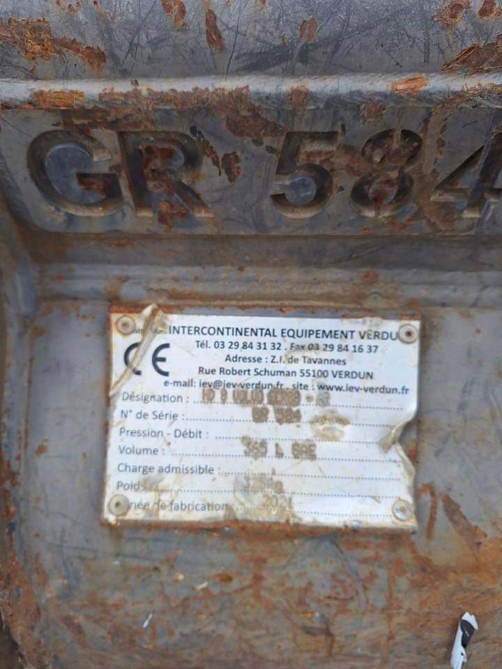 Excavator bucket Int. equipment Verdun digging bucket 1000 mm: picture 6