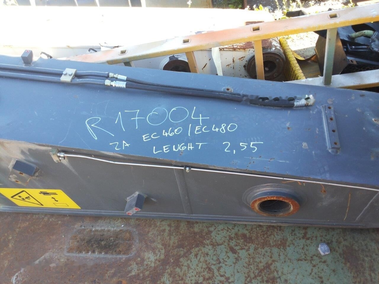 Boom for Excavator Volvo 2,55 m dipper arm: picture 7 Boom for Excavator Volvo 2,55 m dipper arm: picture 7