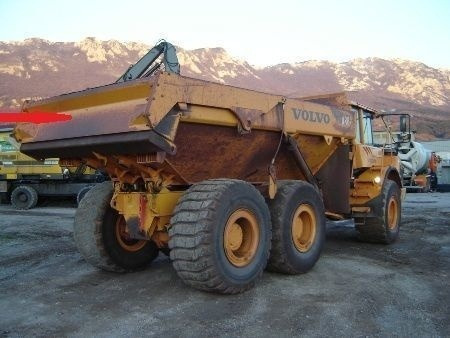 Volvo tailgate Volvo A25, A30, A35 articulated dump - Body and exterior for Articulated dumper: picture 2 Volvo tailgate Volvo A25, A30, A35 articulated dump - Body and exterior for Articulated dumper: picture 2