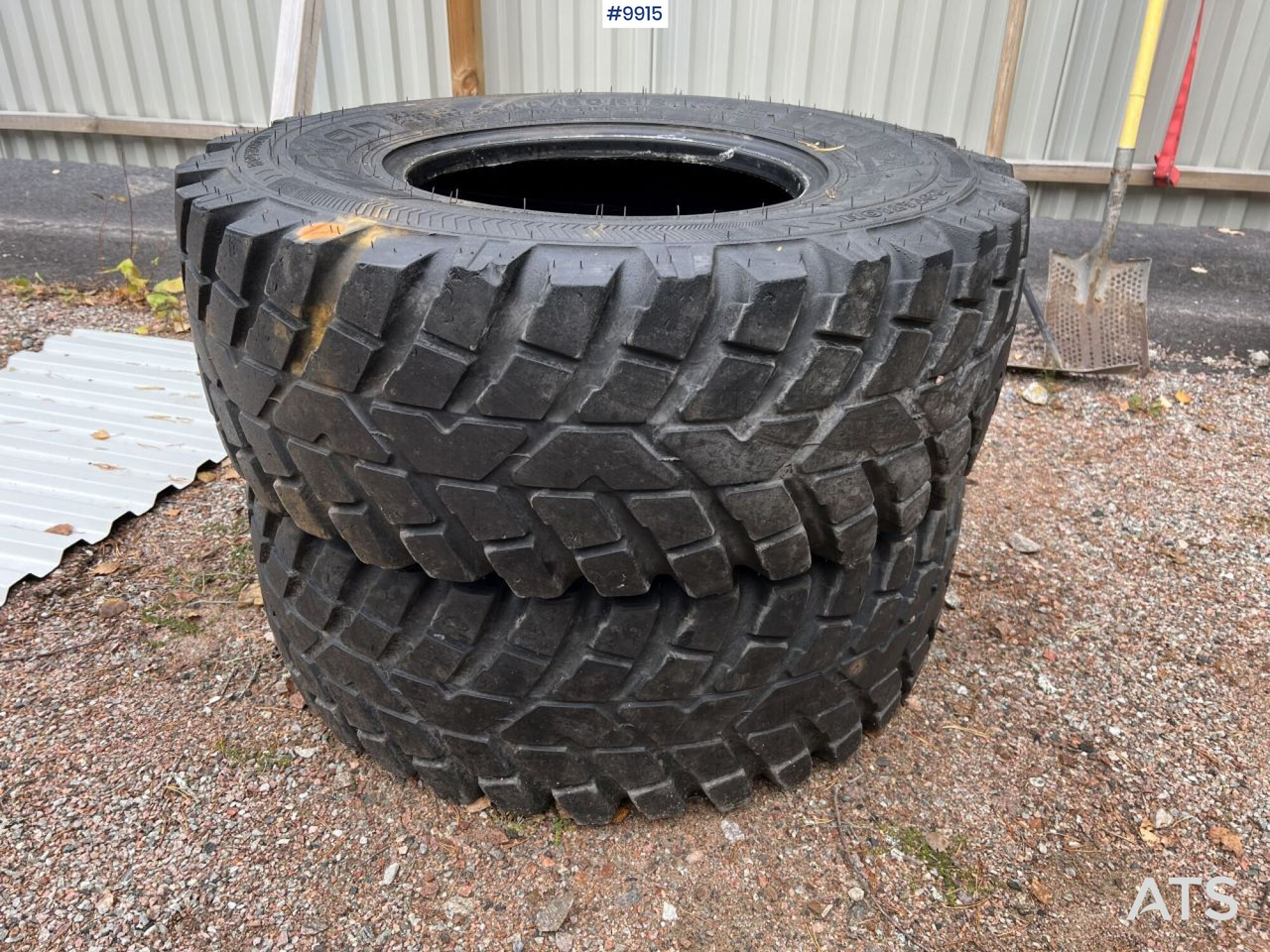 Tire for Construction machinery 2 st NOKIAN 340/80R18 däck: picture 6