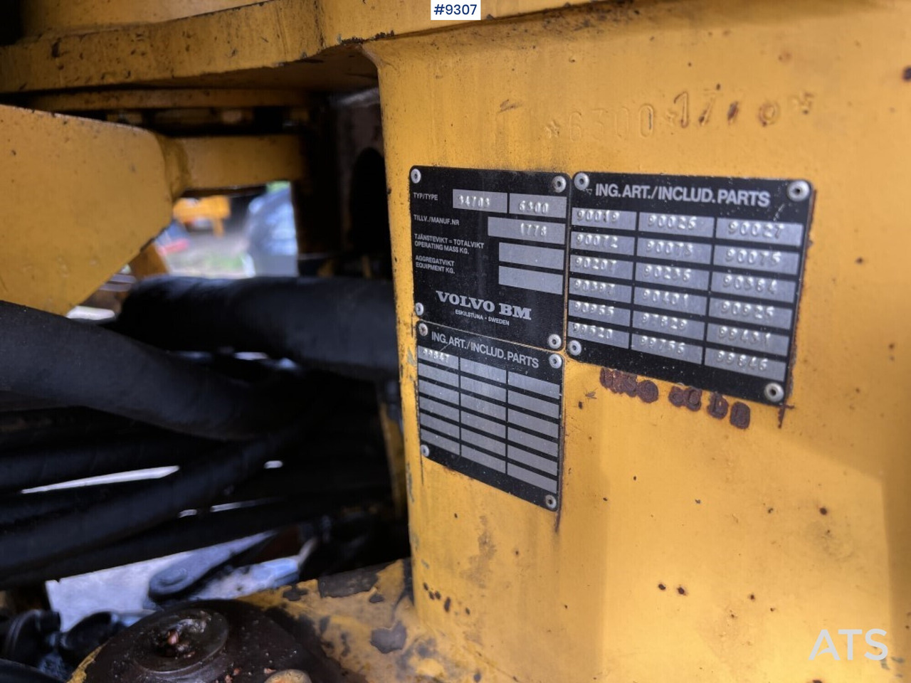 Lease a  Backhoe loader VOLVO BM 6300 Backhoe loader VOLVO BM 6300: picture 17