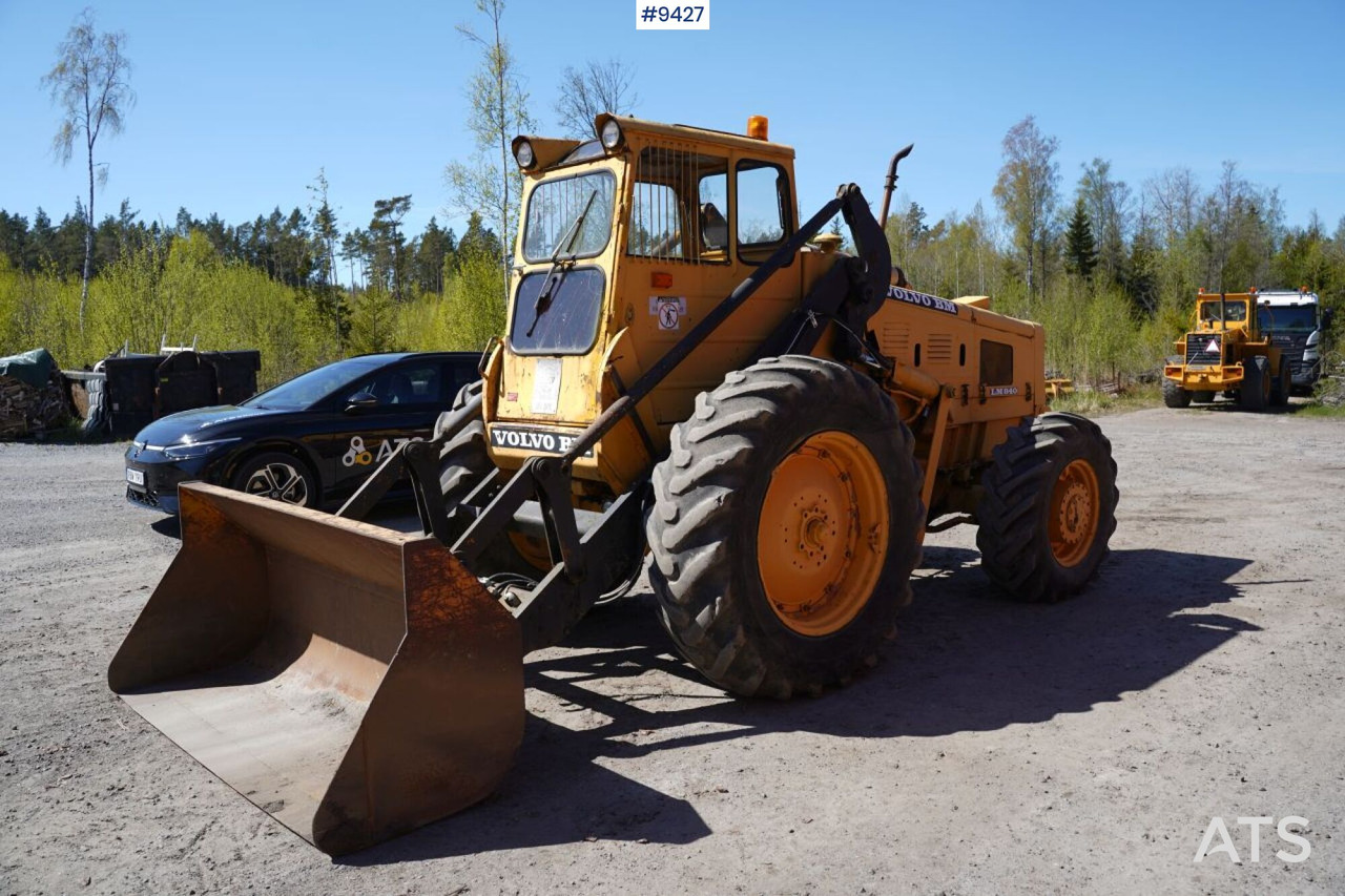 Backhoe loader Volvo BM 840 - Wheel loader: picture 1 Backhoe loader Volvo BM 840 - Wheel loader: picture 1